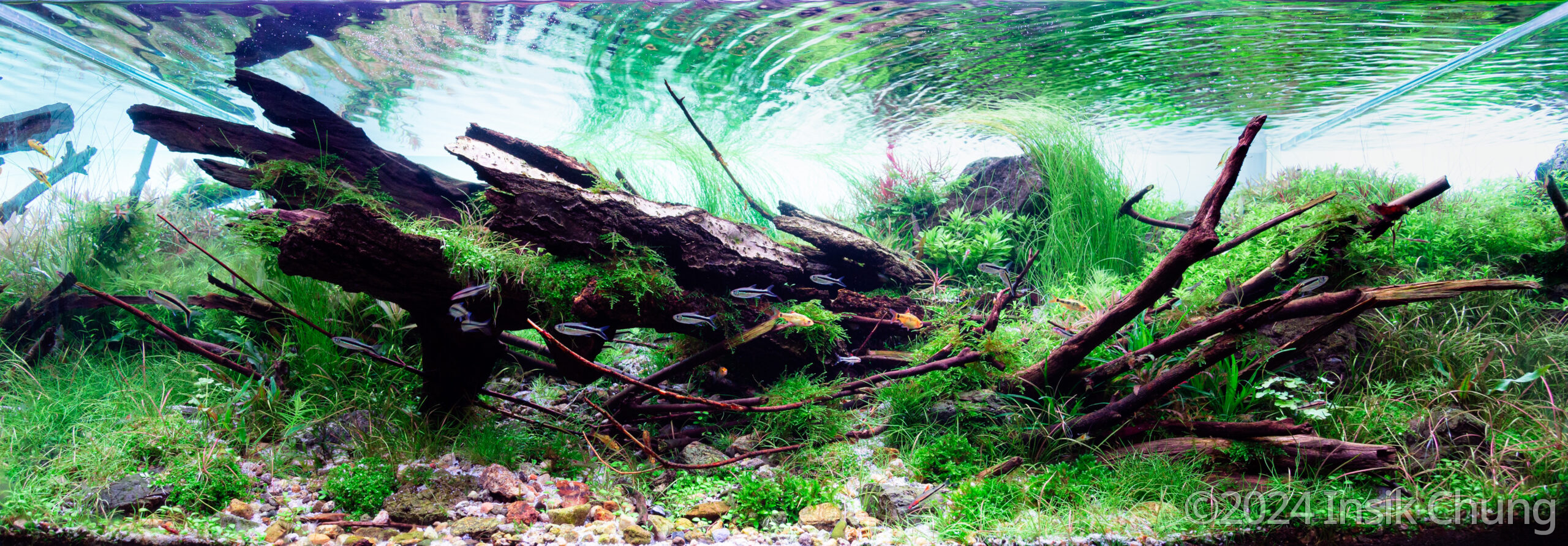 #130 Flowing Stream by Insik Chung, South Korea